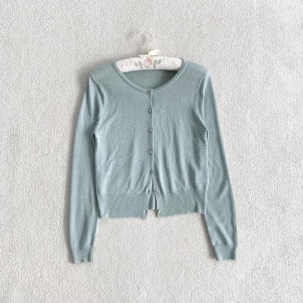 민트 글리터 ♥ 여리여리핏 가디건