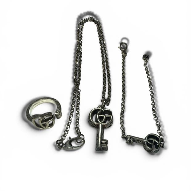 Gucci double G logo 삼총사