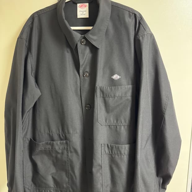 단톤 블랙 워크 자켓