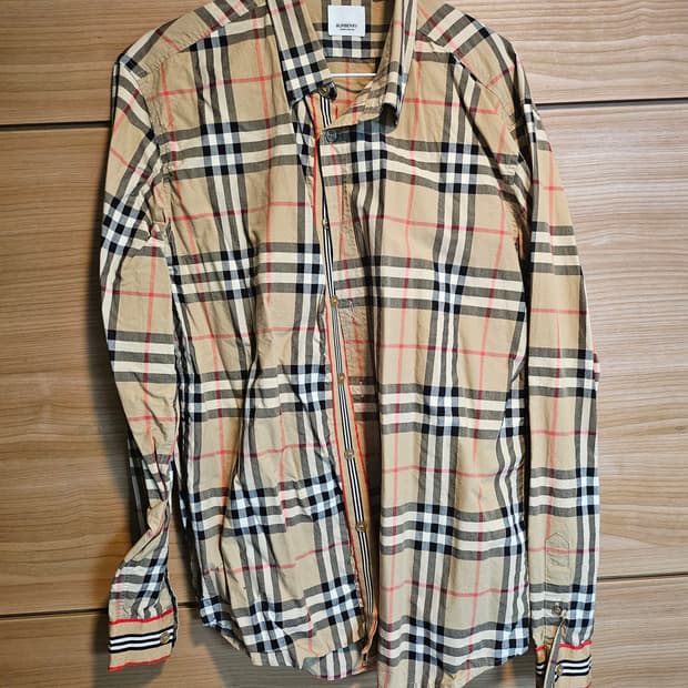버버리 남방 셔츠