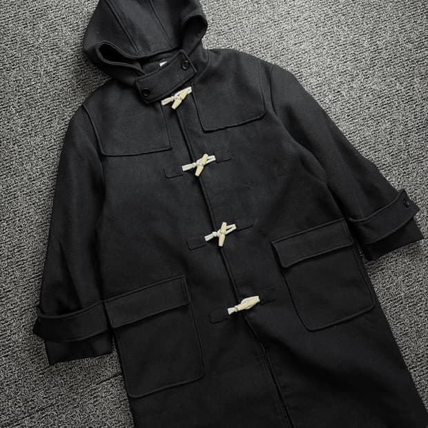 파르티멘토 오버핏 더플 후드 롱 코트 1449