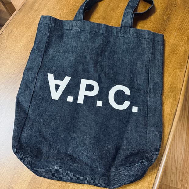 아페세 A.P.C. 데님 에코백