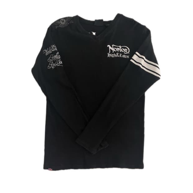 Norton 블랙 롱슬리브