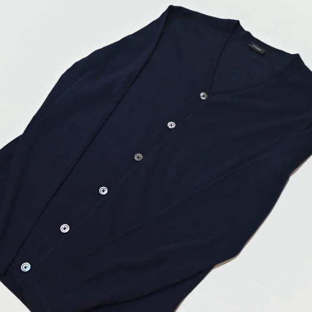 Jilsander by raf silk cashmere cardigan