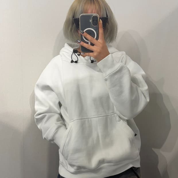 M 나이키 ACG 풀오버 후드 서밋 화이트