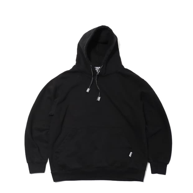 PRO CLUB 헤비 블랙 후드 티셔츠 size M