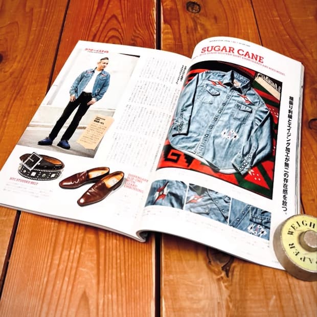 슈가케인 나바호 데님 웨스턴 셔츠 M