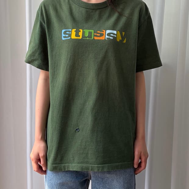[M]스투시 USA 90s 올드 반팔 티셔츠
