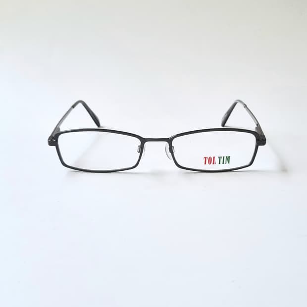 데드스탁 빈티지 메탈 슬림 스퀘어 안경테 794