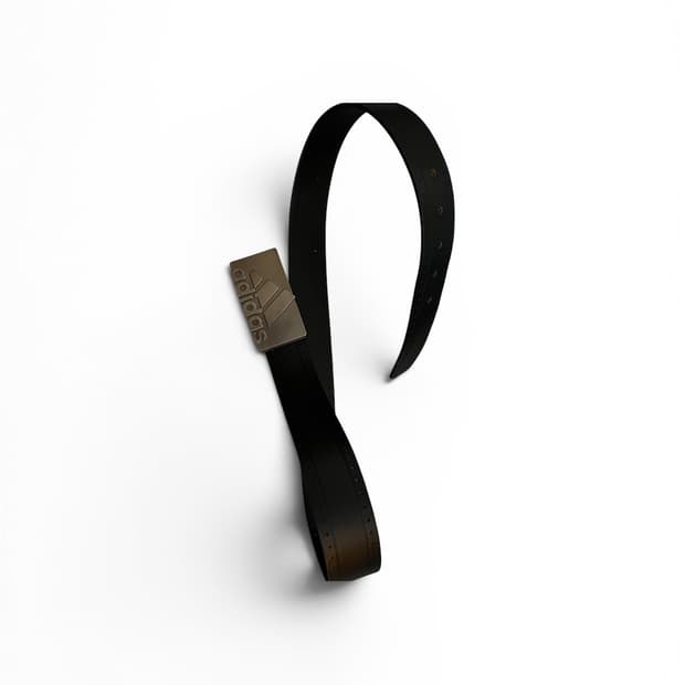 아디다스 벨트 Adidas big buckle (black)