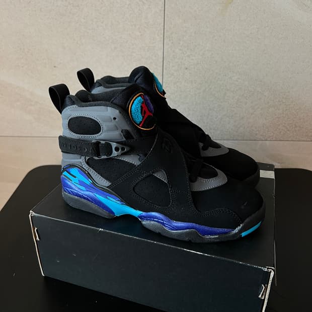 [230mm] 에어 조던 8 레트로 아쿠아 (AQUA)