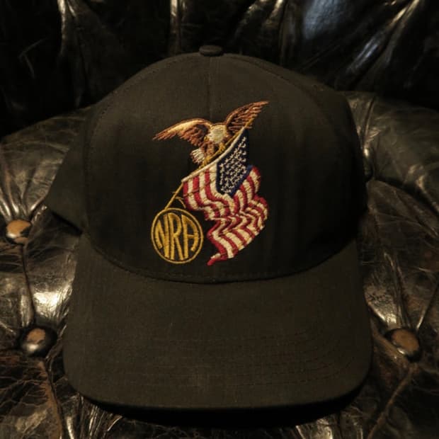 [매티보이 착용] NRA EAGLE FLAG CAP
