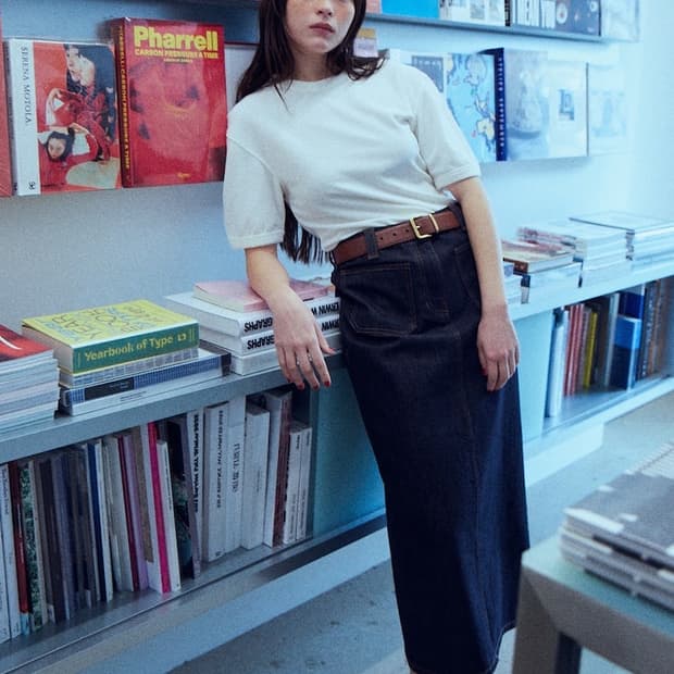 디애퍼쳐 스커트 20s Denim Long Skirt 