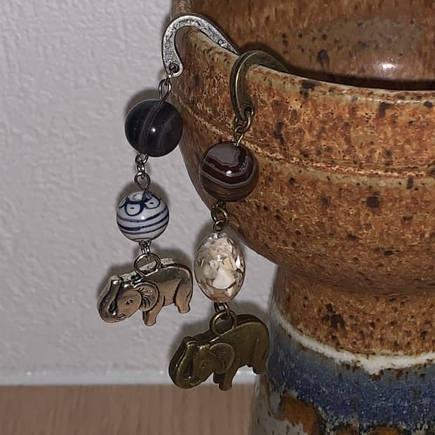 Botswana elephant bookmark ㅡ Jupiter 