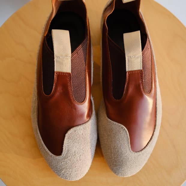 Issey Miyake Archive leather shoes 