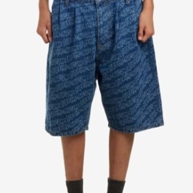 퍼킹어썸 데님 숏팬츠