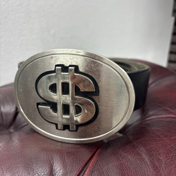 달러 은장 벨트 (분리가능)