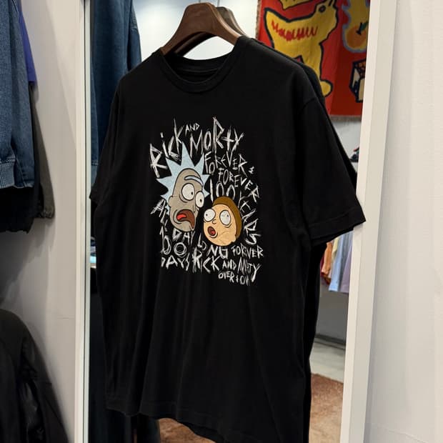 Rick and Morty 릭앤모티 카툰 반팔 티셔츠