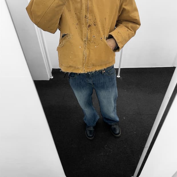 빈티지 덕캔버스 워크점퍼