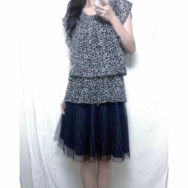 Bubble Ruffle Tunic