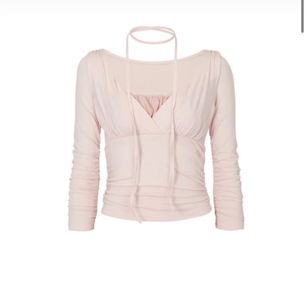 페인오어플레져 DAISY TOP pink s