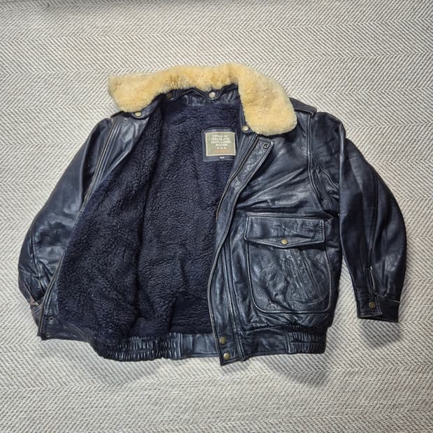 빈티지 G1 소가죽 자켓