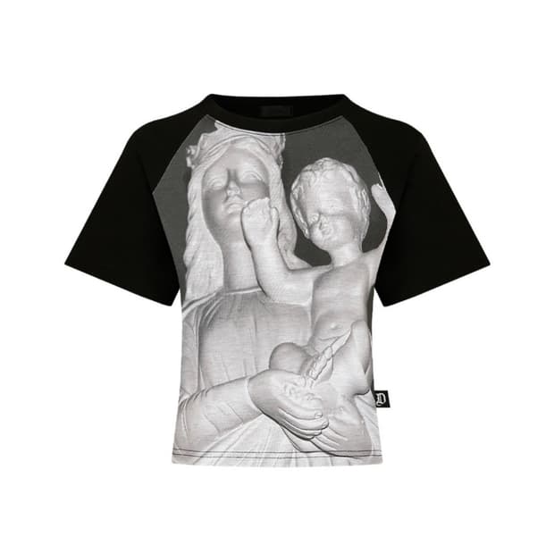 Sculpture reglan crop top