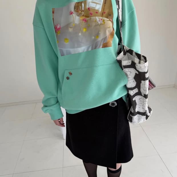 나비버스 가든후드 민트