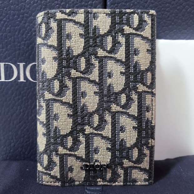 [25년구매/풀구성] 디올 오블리크 오거나이저 카드지갑 