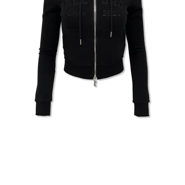 페일제이드 레트로 패치 후드집업 블랙 m