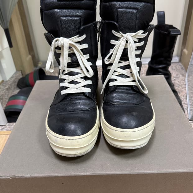 [42] 릭오웬스 지오바스켓 검검