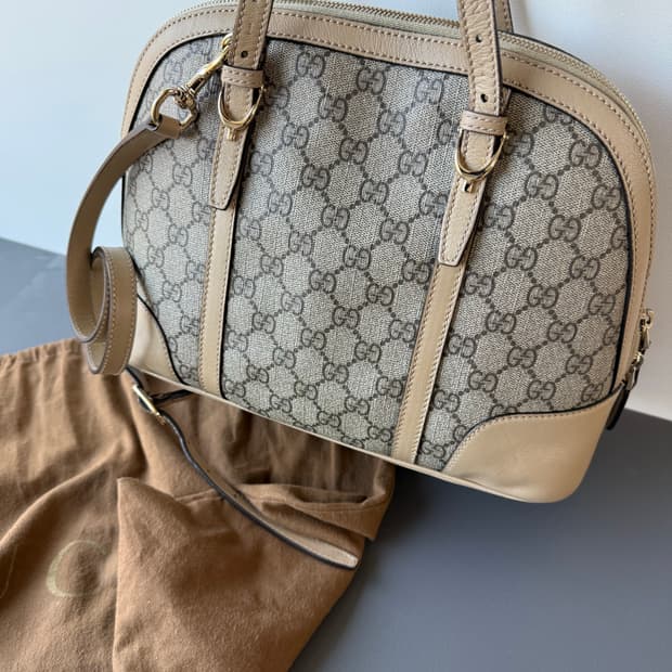 구찌 슈프림 돔 토트백