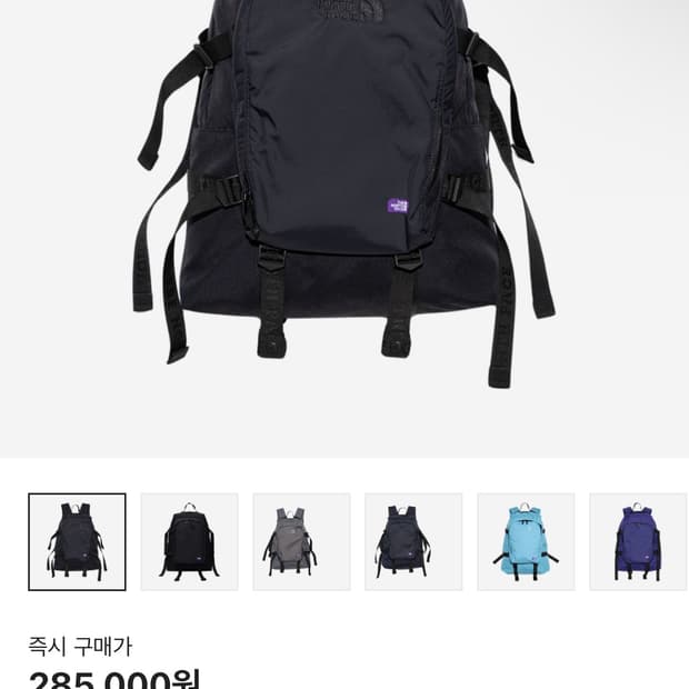 (새상품) 노스페이스 퍼플라벨 백팩