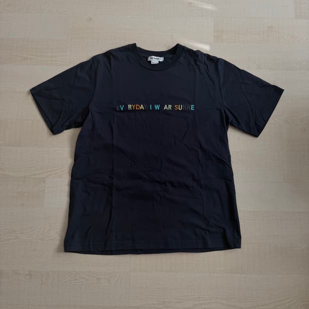 Sunnei 자수 티셔츠