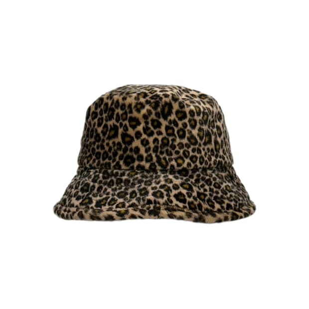 japanese vintage 레오파드 호피 버킷햇