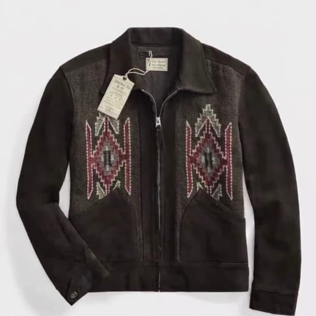 RRL 치마요 스웨이드 자켓 S