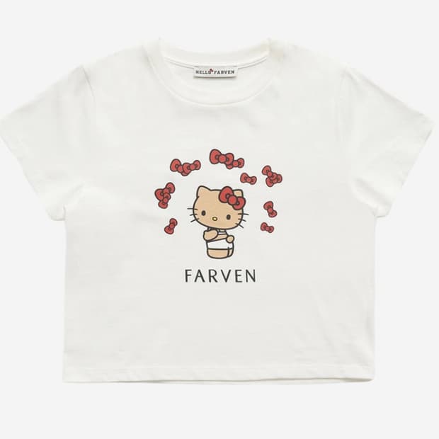 Farven x Tanning Hello Kitty Ribbon T