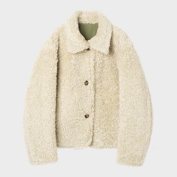 밀로우먼 리버시블 퍼자켓