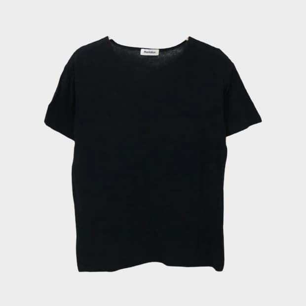 PLANTATION BY 이세이미야케 울혼방 반팔니트 66200