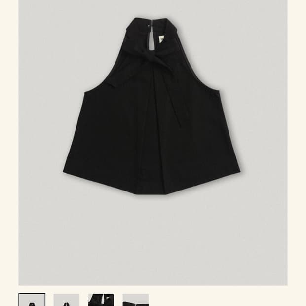 스무드무드 수이시 보타이 탑 블랙