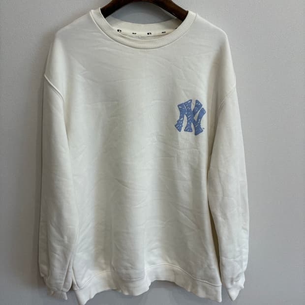 MLB 뉴욕 양키스 여성 맨투맨 아이보리 XS(85)