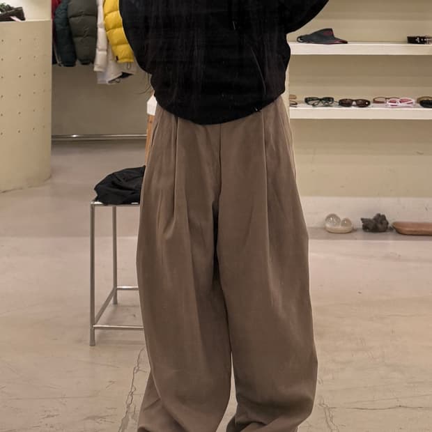 비긴 2.0.2 와이드 슬랙스 팬츠 U911