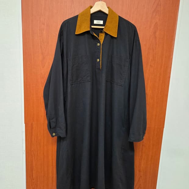 스튜디오톰보이   코듀로이카라배색 언피스