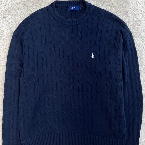 예일 꽈배기 니트/#108