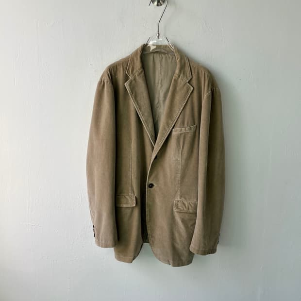 질샌더 by 라프시몬스 2010aw 벨벳 테일러드 자켓 