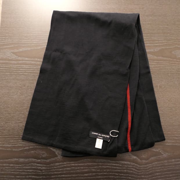 꼼데가르송 옴므 코튼 머플러