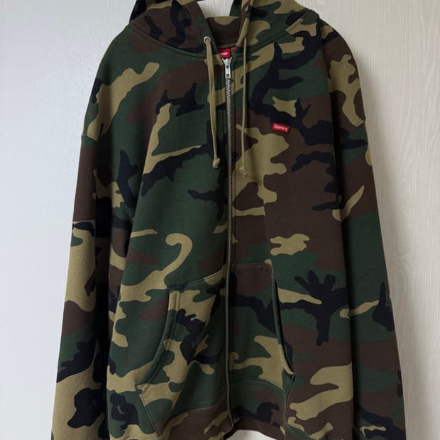 슈프림 스몰박스 후드집업 XL