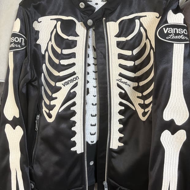 밴슨 본 레더 자켓