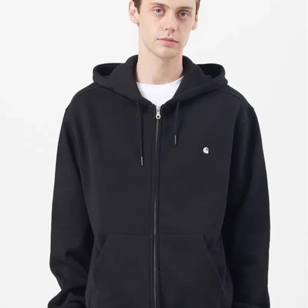 칼하트WIP HOODED MADISON JACKET BLACK M