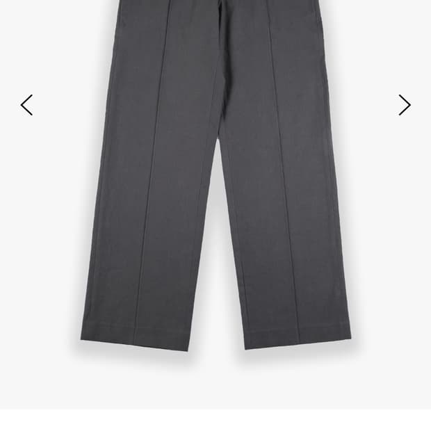 Stitch crease trouser
